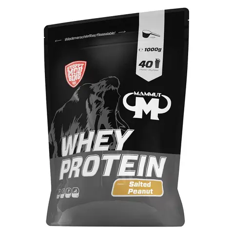 Mammut Nutrition Molkenprotein, gesalzene Erdnuss, 1000 g