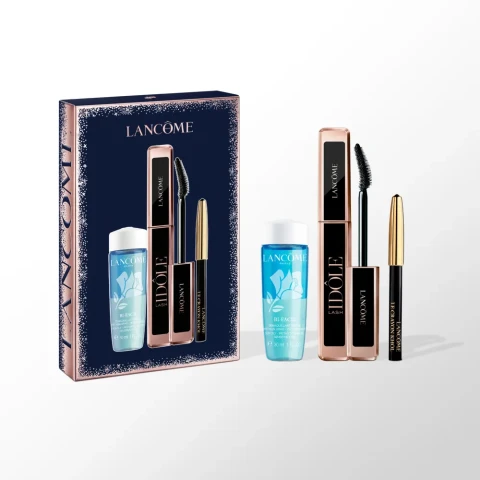 Lancome Lash Idole Mascara Routine Geschenkset 38,7 ml  Mascara 8ml +Bi Facial 30ml + Crayon Khol  0,7g