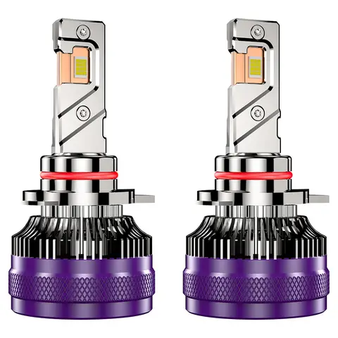 EndureLite K26 9012 LED-Lampen, 20.000 lm, 6500 K Weiß, 1:1 Mini-Größe, un极性 Plug & Play, HIR2 Ersatz für Halogen-Scheinwerfer, CAN-Bus-ready, 2er-Pack