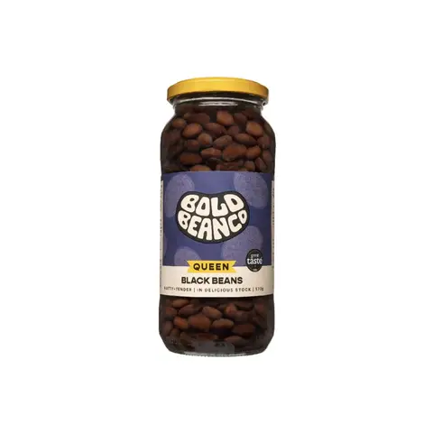 Bold Bean Queen Black Beans 570g