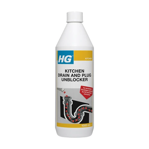 HG Kitchen Drain And Plug Unblocker 1L
