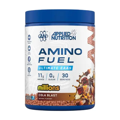 Applied Nutrition Amino Fuel EAA + BCAA + Glutamine Recovery Powder Cola Blast Flavour - 390g