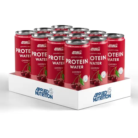 Applied Nutrition Sparkling Protein Nutrition Drink Cherry Flavour - 12 x 330ml