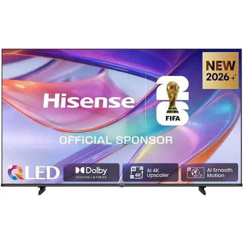 Hisense 58E7S 58 Zoll QLED 4K Smart-TV – Dolby Vision, Dolby Atmos, HomeOS, Triple Tuner