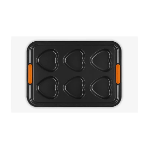 Le Creuset Set aus 6 herzförmigen Ramekins