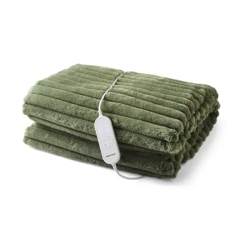 Morphy Richards EverCosy Lux Small Heated Throw – Green, 610101