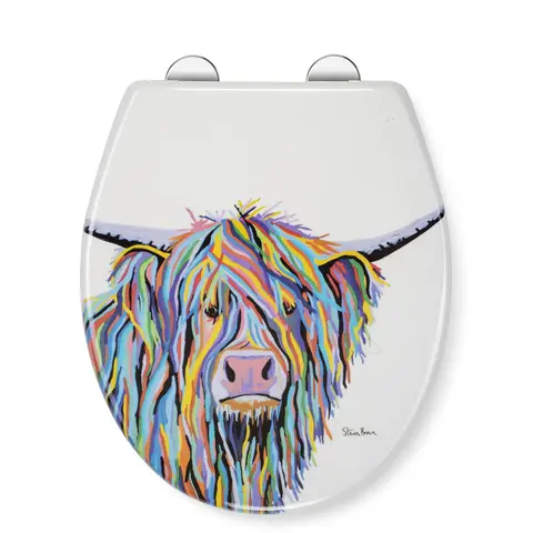 Croydex x Steven Brown Toilet Seat - Angus McCoo