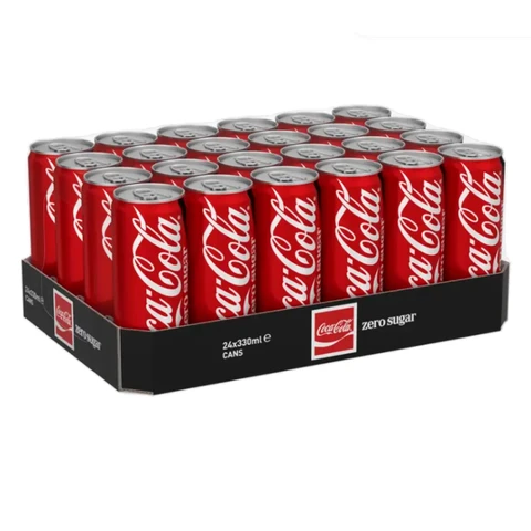 Coca-Cola Zero Sugar frisdrank - 24 x 330 ml
