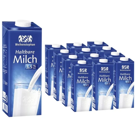 Weihenstephan Haltbare Milch 3,5% 12er-Pack (12 x 1 l)