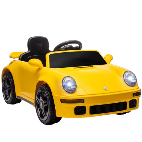 AIYAPLAY Licensed RUF CTR 2017-Yellowbird Electric Car for Kids, Ride On Car 12V Battery Powered Kids Electric Vehicle with R