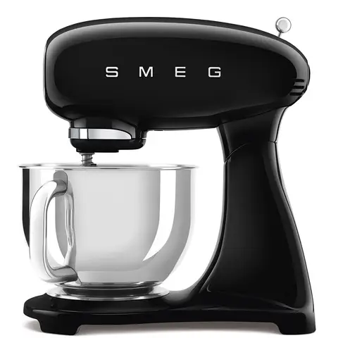 SMEG Küchenmaschine, 1000 W, 4,8 L Rührschüssel, Schwarz