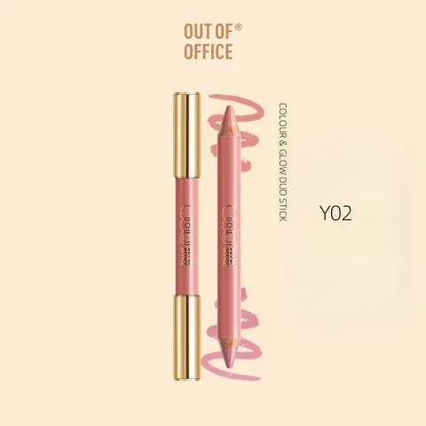 OUT OF OFFICE Colour&Glow Duo Stick Y02
