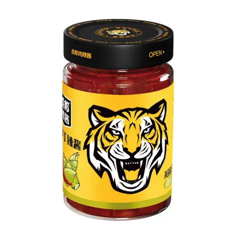TIGER BANG Bamboo Shoots Spicy Sauce 180g  虎邦辣酱·笋丁辣酱180g