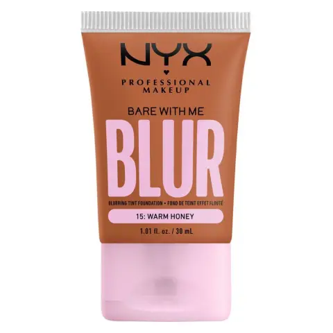 NYX Professional Makeup Bare With Me Blur Tint Foundation 15 Warm Honey