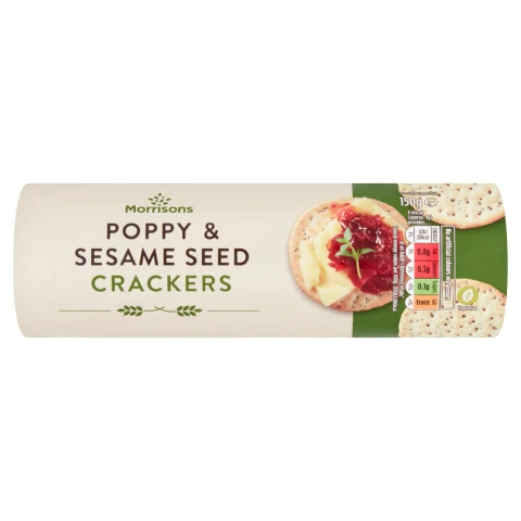Morrisons Poppy & Sesame Thins 150g
