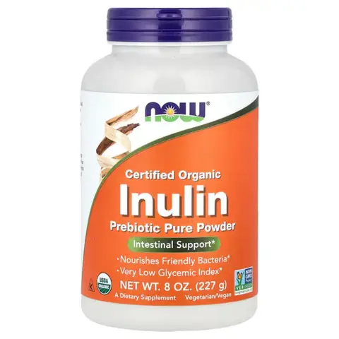 NOW Foods Inulin Prebiotic Digestive Support Powder - 227g