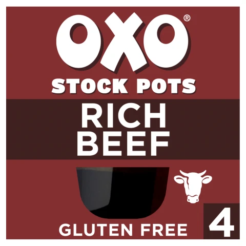 OXO Stock Pot Rich Beef 4 x 20g