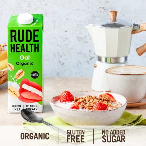 Rude Health - Organic Oat Drink - 6 x 1l