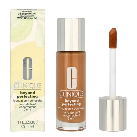 Clinique Beyond Perfecting Foundation and Concealer - #23 Ginger 30ml