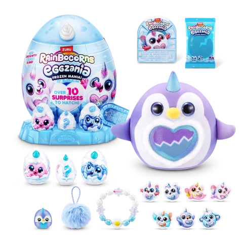 Rainbocorns Eggzania Frozen Mania Blind Bag Plush Assortment