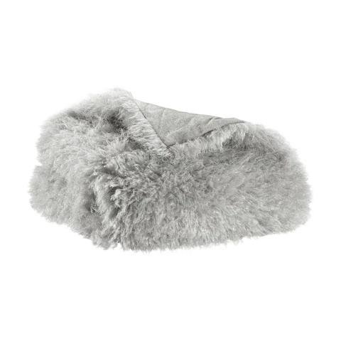 Vivaraise Plaid Betani écume - 130 x 160 cm