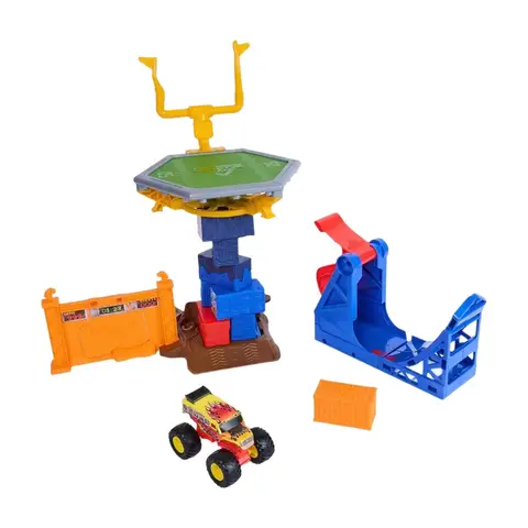 Monster Jam 1:64 Smash N Bash Feature Playset