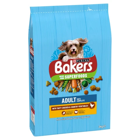 Bakers Adult with Tasty Chicken & Country Vegetables 3kg