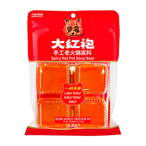 HRJ Base de soupe épicée pour fondue chinoise 360 g