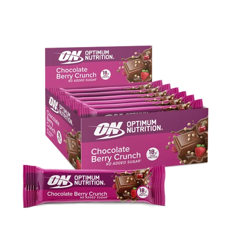 Optimum Nutrition Chocolate Berry Crunch repen - 12 x 55 g
