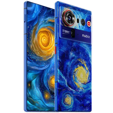 nubia Z80 Ultra 5G Unlocked Android Phone, Snapdragon 8 Elite Gen 5, 50MP AI Triple Camera, 80W Wireless Charging, 6.8" 144Hz AMOLED Full Screen, Gaming Smartphone