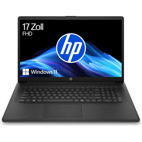 HP 17-cp3077ng AMD Ryzen™ 7 7730U Notebook 43,9 cm (17,3 Zoll) 16 GB RAM, 1 TB SSD, AMD Radeon™ Grafik, Windows 11 Home