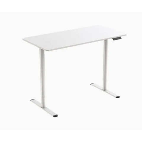 Ochama X Bureau assis-debout ergonomique réglable hauteur électrique 120x60cm blanc promo