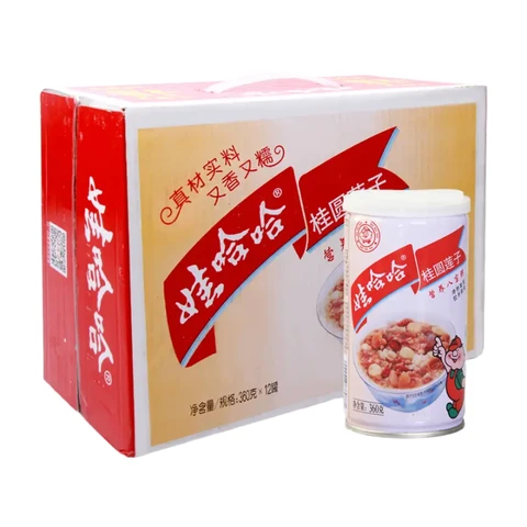 Wahaha Eight Treasure Congee with Cinnamon and Lotus Seeds 360g*12