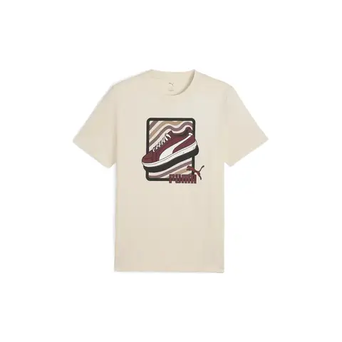 Puma Graphic Sneaker Tee - Alpine Snow