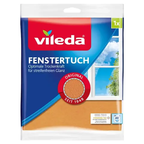 Vileda Window Cloth with 30% Microfiber 1x