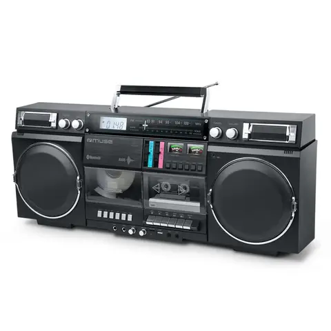 RADIO PORTABLE CD ENREGISTREUR DE CASSETTE ET BLUETOOTH