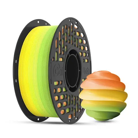 CAILAB 3D-Drucker-Filament aus PLA mit Regenbogenverlauf – Sonnenblume