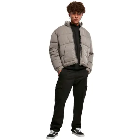 Urban Classics Shorty-Down-Jacke Asphalt M