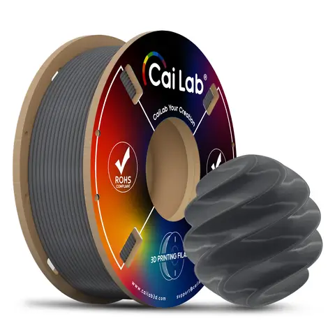 CAILAB Filament pour Imprimante 3D PLA+ Bio - Gris