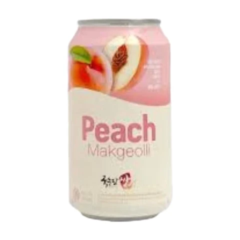 Kooksoondang Makgeolli Pfirsich (Reiswein) Dose 350 ml