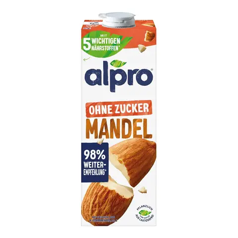 ALPRO Ungesüßter Mandeldrink UHT 1L