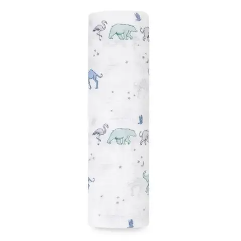 aden + anais™ Boutique Cotton Muslin Swaddles 1 Pack Rising Star-Follow The Stars