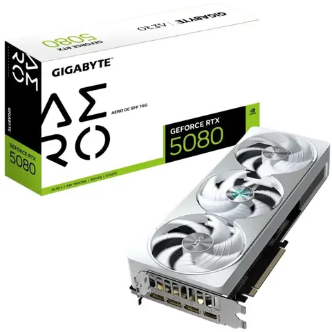 GIGABYTE GeForce RTX 5080 AERO OC SFF Carte graphique 16 Go