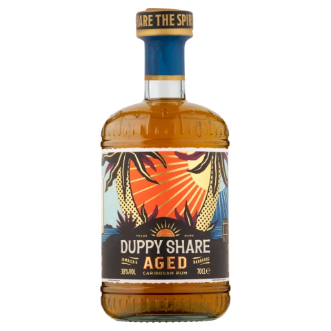 The Duppy Share Aged Caribbean Rum 70cl