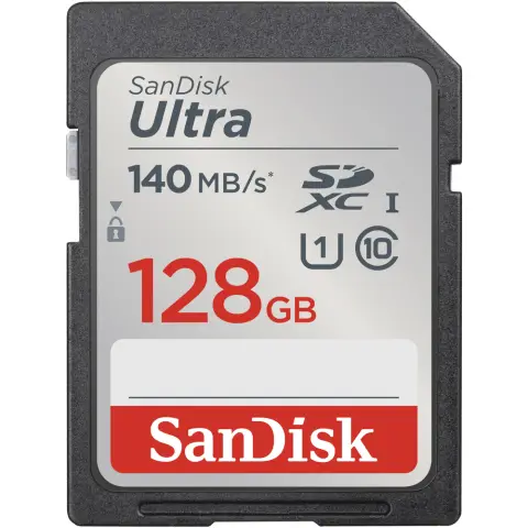 SanDisk Ultra 128GB SDXC Memory Card