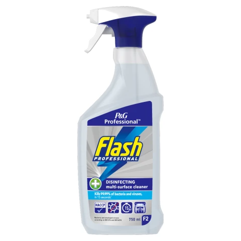 Flash Professional Disinfecting Multi-surface Cleaning Spray F2 750ML