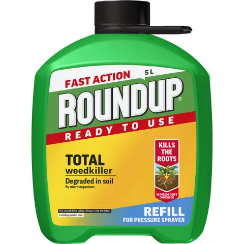 Roundup Total Weedkiller Refill 5l