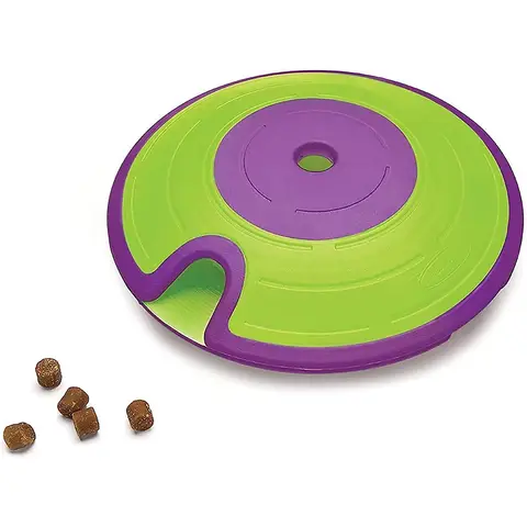 NINA OTTOSSON  Casse-tête à friandises pour chien violet/vert - 18 x 18 x 6 cm