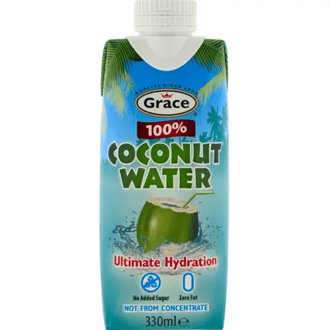 Grace 100% Coconut Water (Tetra) 330ml