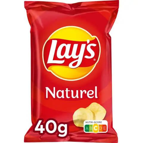 Lay's Naturel Chips 40 gr